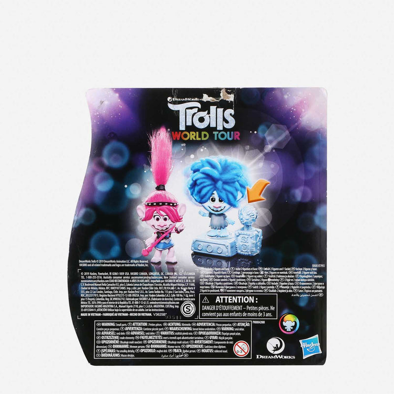 Trolls World Tour 2-Pack Rock CIty Bobble