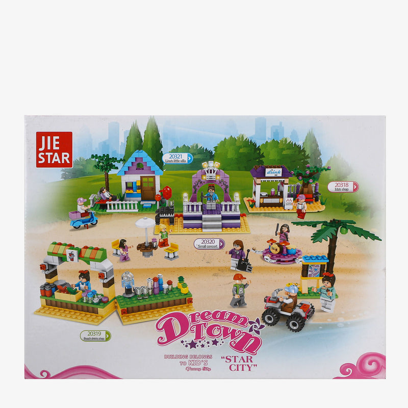 Toy Kingdom Dream Town Star City Blocks Set