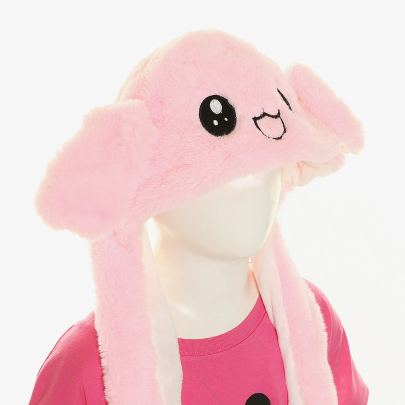 Toy Kingdom Cute Bunny Headgear with Moving Ears _ Pink