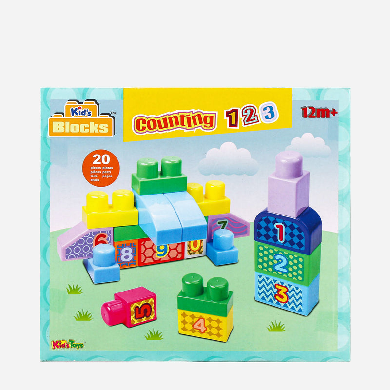 Toy Kingdom 20-Pack Animal Creation Building Blocks Set