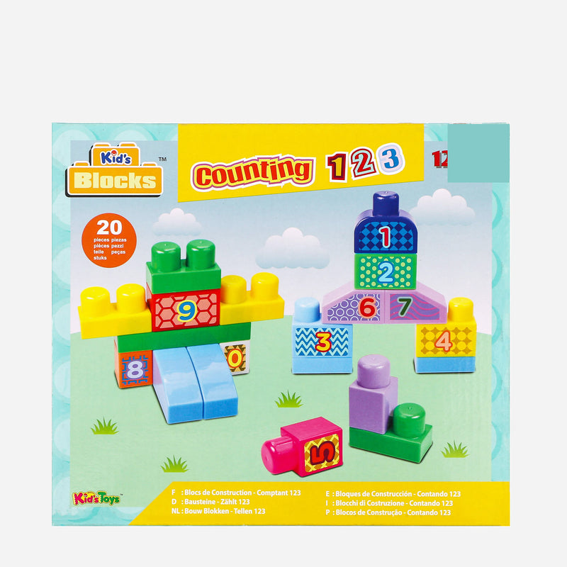 Toy Kingdom 20-Pack Animal Creation Building Blocks Set