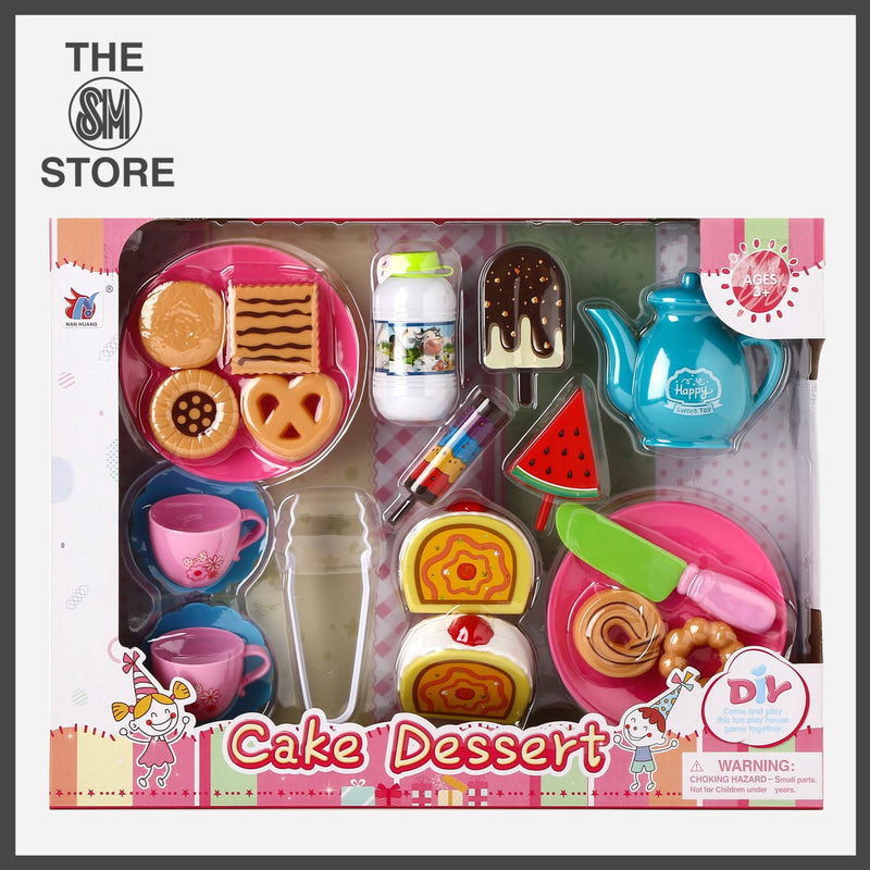 Toy Kingdom 22-Pack Cake Dessert Play Set