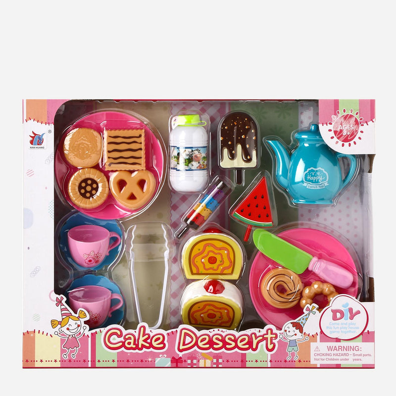 Toy Kingdom 22-Pack Cake Dessert Play Set