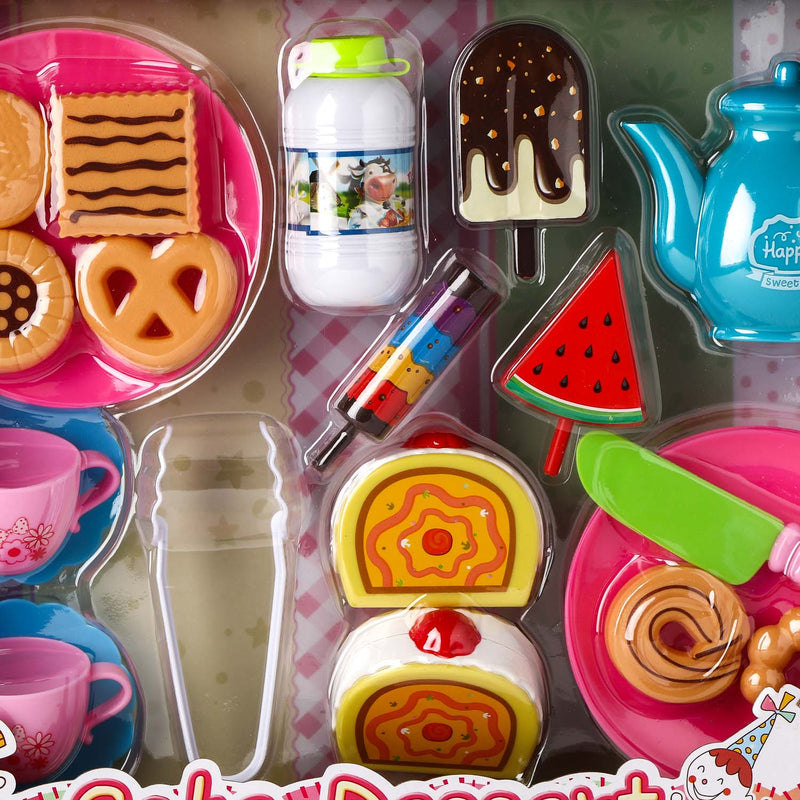 Toy Kingdom 22-Pack Cake Dessert Play Set