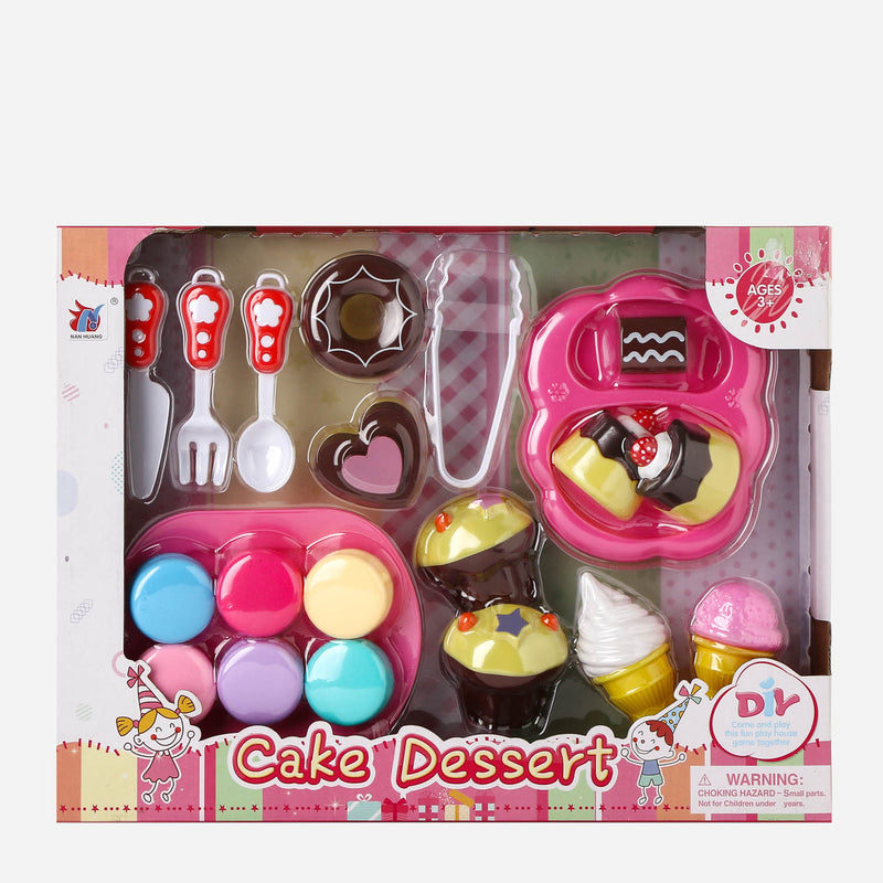 Toy Kingdom 21-Pack Cake Dessert Play Set