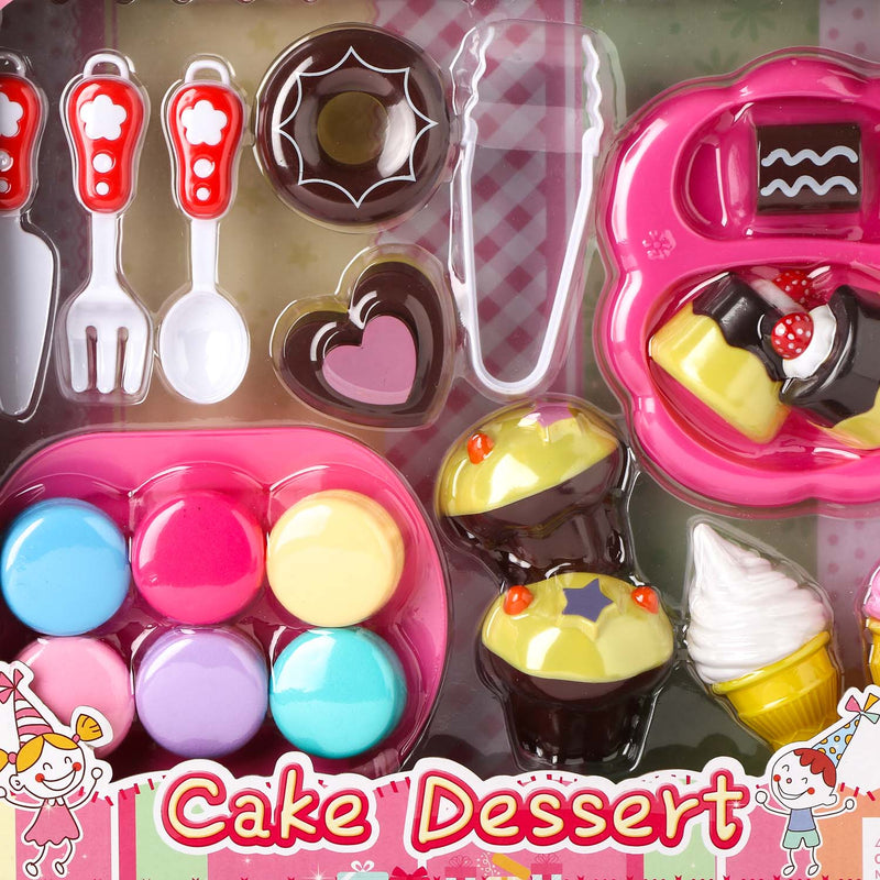 Toy Kingdom 21-Pack Cake Dessert Play Set