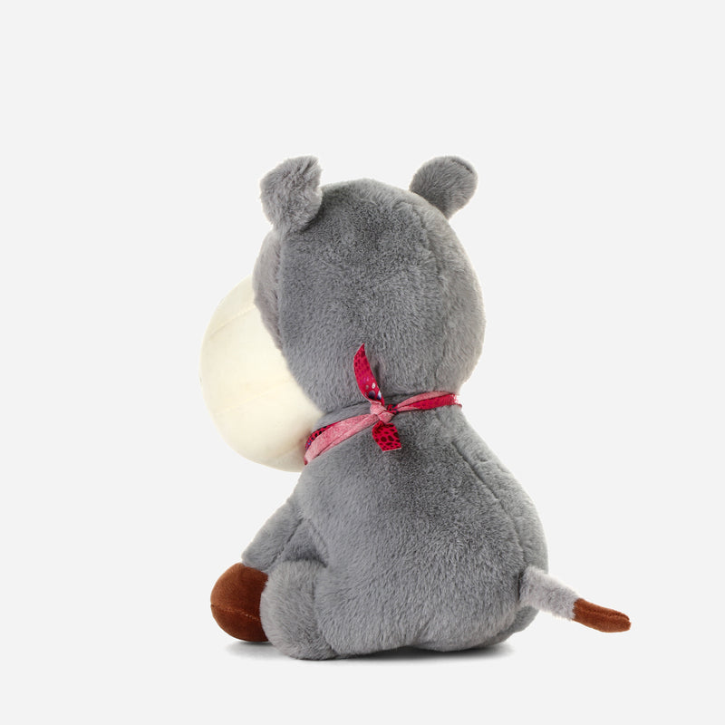 Toy Kingdom Cow Plush 10in. _ Gray