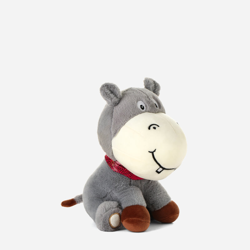 Toy Kingdom Cow Plush 10in. _ Gray