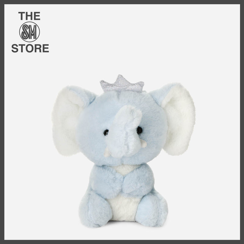 Toy Kingdom Princess Elephant Plush 8in. _ Blue