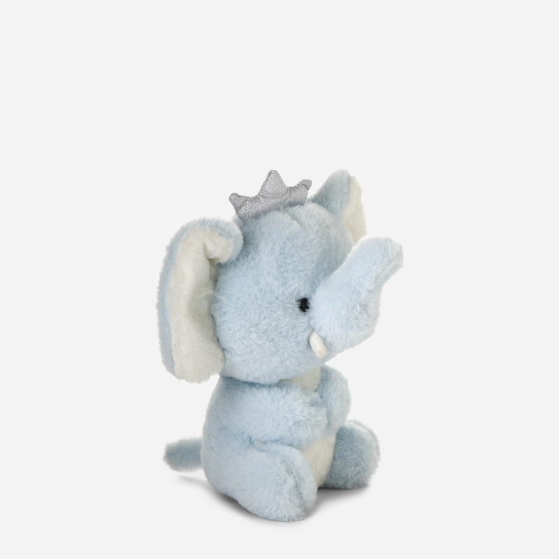 Toy Kingdom Princess Elephant Plush 8in. _ Blue