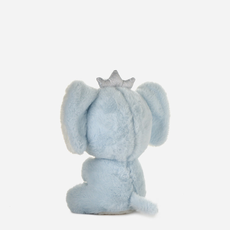 Toy Kingdom Princess Elephant Plush 8in. _ Blue