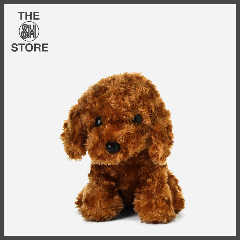 Toy Kingdom Sitting Puppy Plush 10in. _ Brown