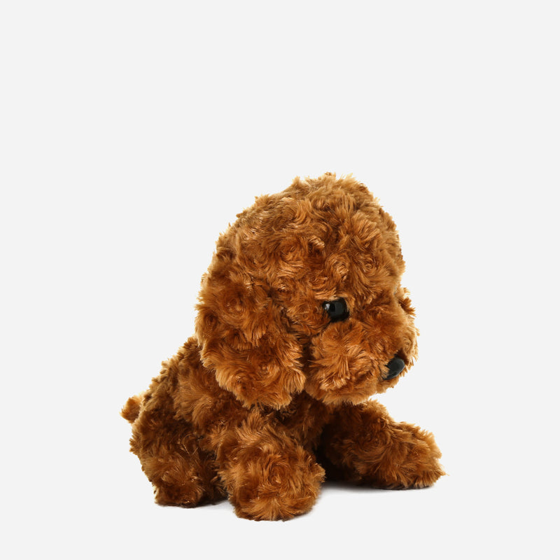 Toy Kingdom Sitting Puppy Plush 10in. _ Brown