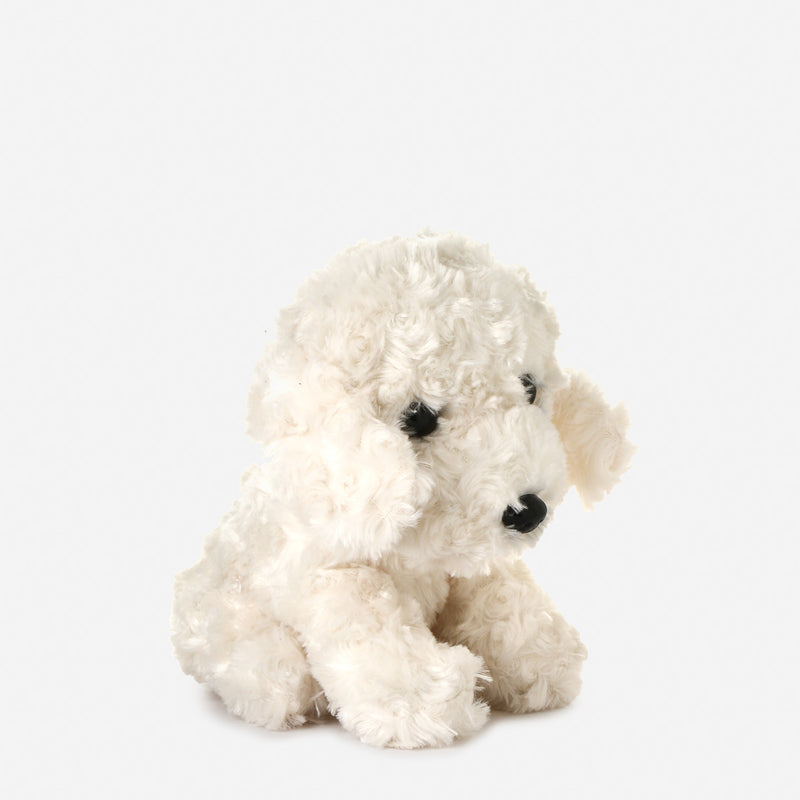 Toy Kingdom Sitting Puppy Plush 10in. _ White