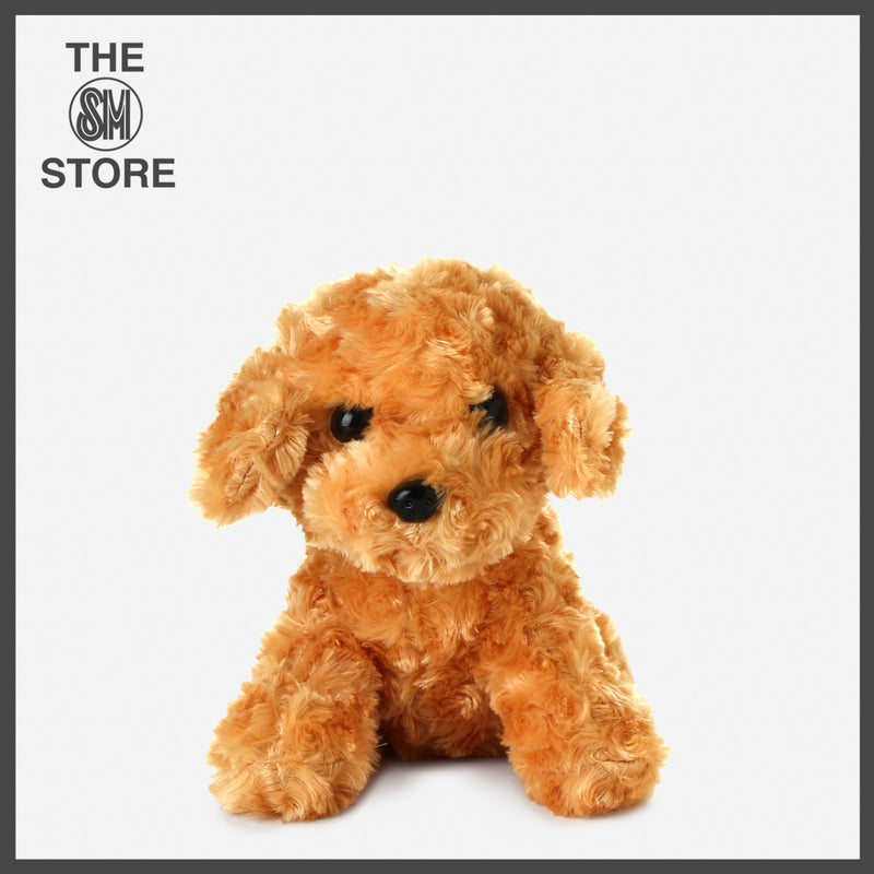 Toy Kingdom Sitting Puppy Plush 10in. _ Beige