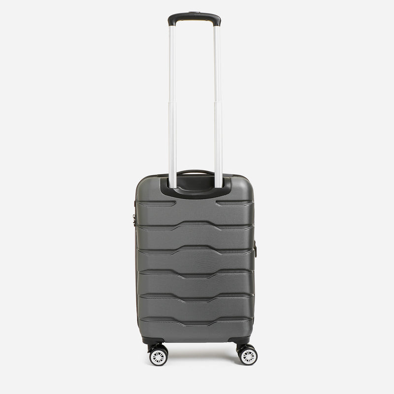 Travel Basic Argen 20-Inch Hard Case Luggage in Gray