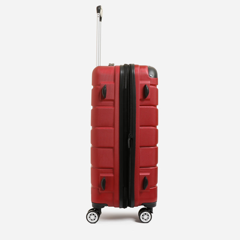 Travel Basic Argen 28-Inch Hard Case Luggage in Red