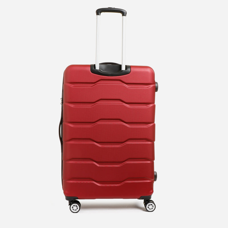 Travel Basic Argen 28-Inch Hard Case Luggage in Red