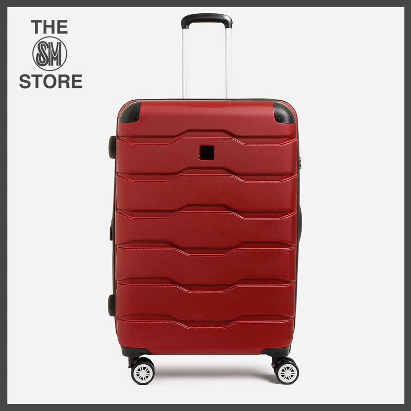 Travel Basic Argen 28-Inch Hard Case Luggage in Red