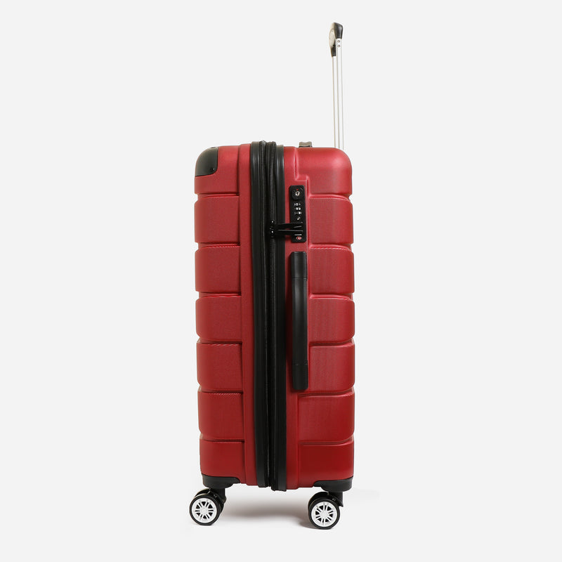 Travel Basic Argen 28-Inch Hard Case Luggage in Red