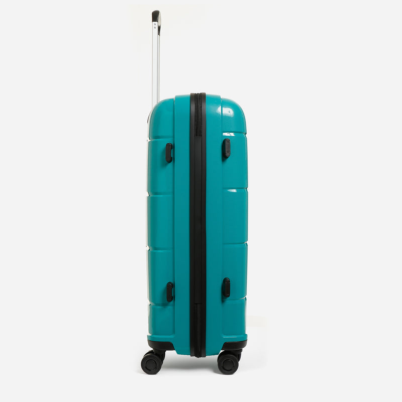 Travel Basic Chi 28-Inch Hard Case Luggage in Teal