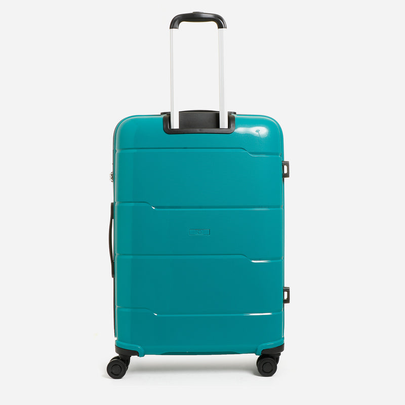 Travel Basic Chi 28-Inch Hard Case Luggage in Teal