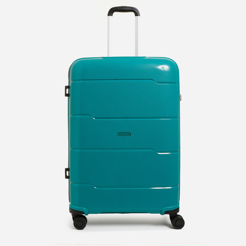 Travel Basic Chi 28-Inch Hard Case Luggage in Teal