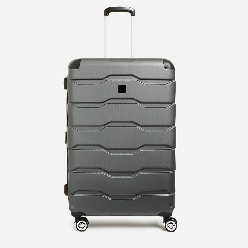 Travel Basic Argen 28-Inch Hard Case Luggage in Gray