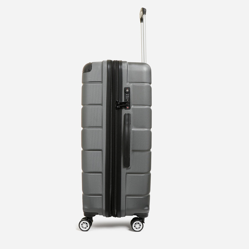 Travel Basic Argen 28-Inch Hard Case Luggage in Gray