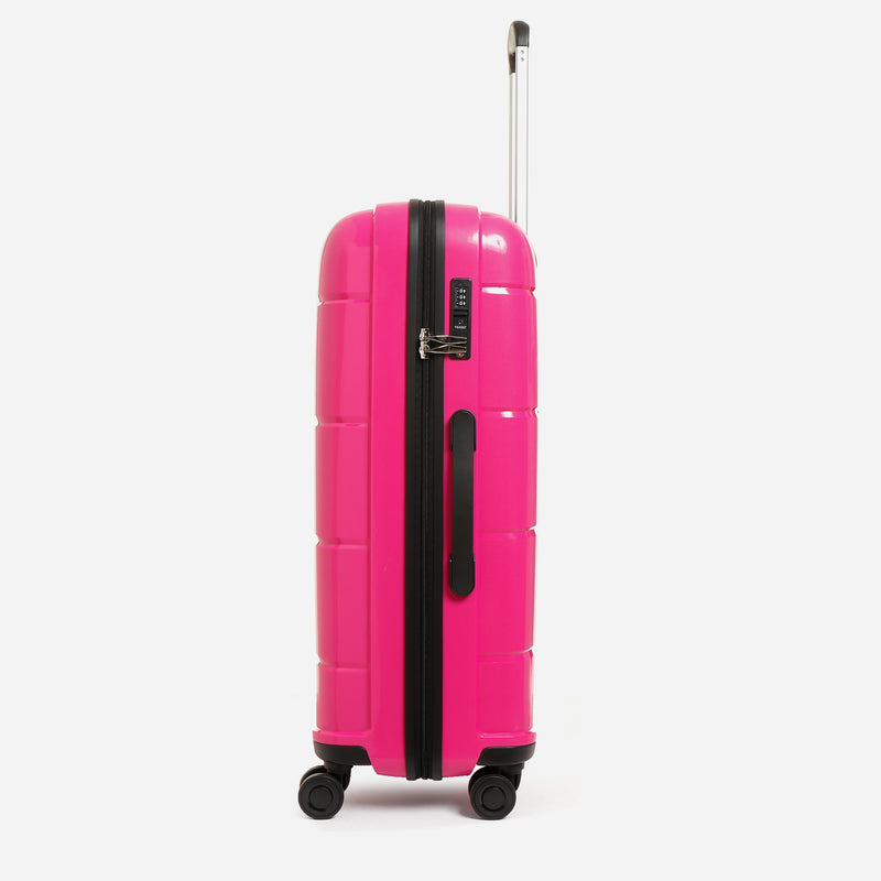 Travel Basic Chi 28-Inch Hard Case Luggage in Fuchsia