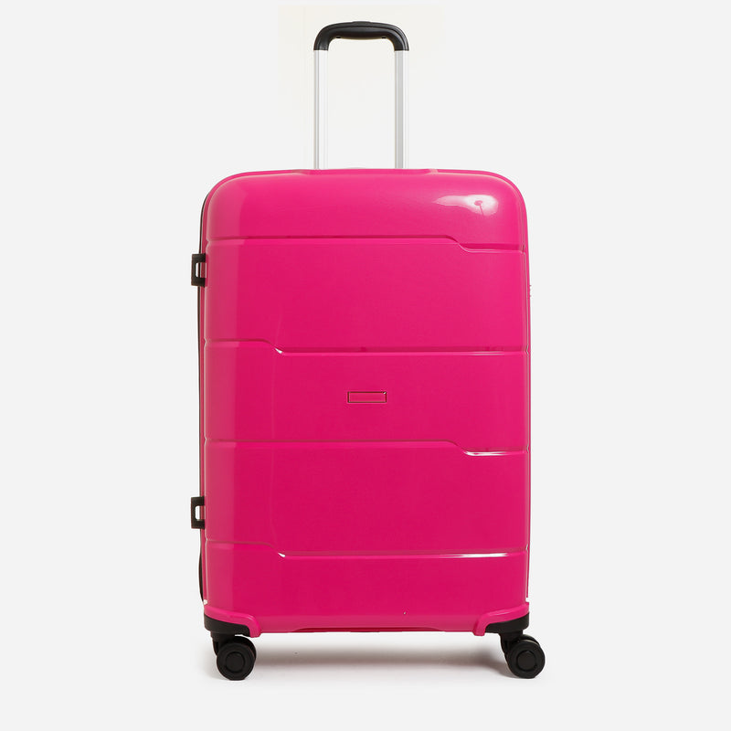 Travel Basic Chi 28-Inch Hard Case Luggage in Fuchsia