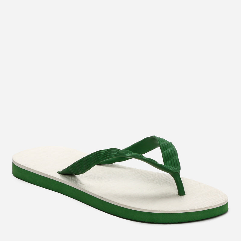 BEACHWALK  THONGS     PLAIN   GREEN REG NS 56 BEACHWALK REGULAR NS FLIP-FLOPS