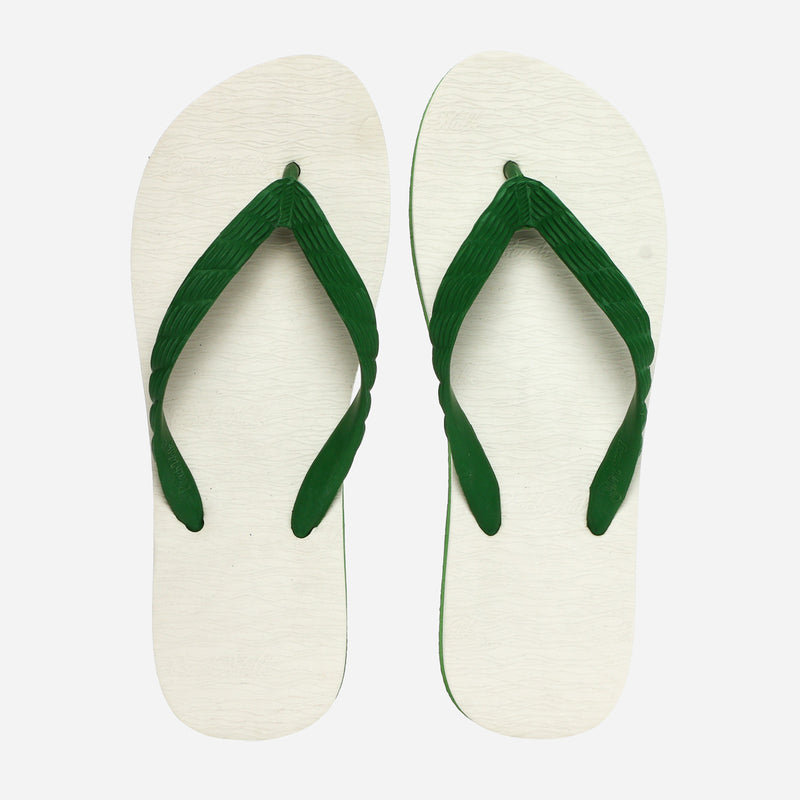 BEACHWALK  THONGS     PLAIN   GREEN REG NS 56 BEACHWALK REGULAR NS FLIP-FLOPS