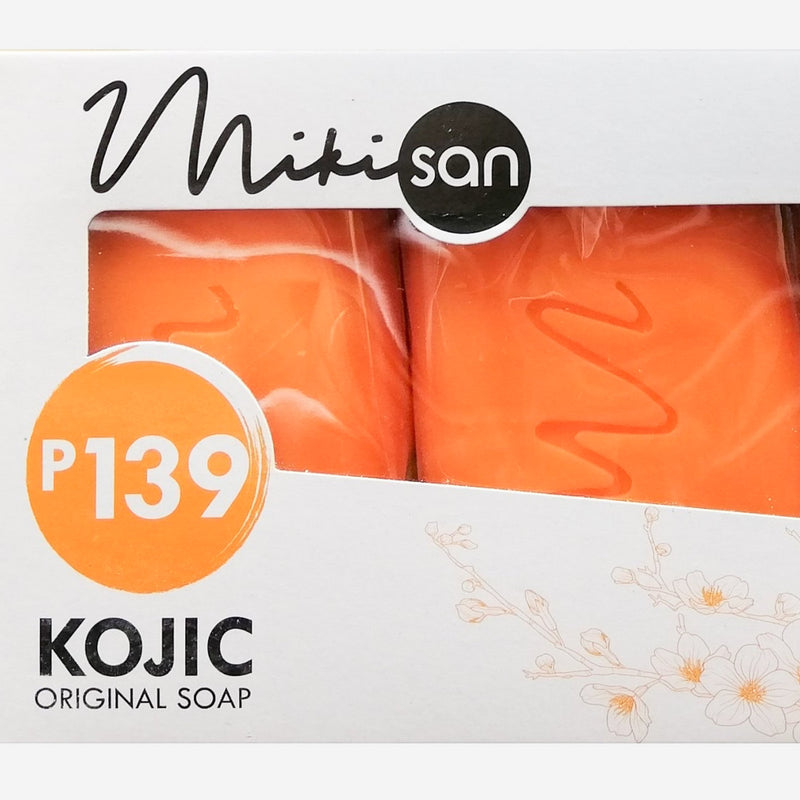 Miki San 3-Pack Kojic Original Bar Soap 125g